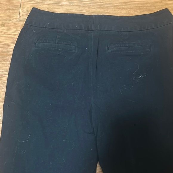 Woman’s Chaus Dark Navy Dress Trousers Straight Legs Classy & Cute Size 10 - Picture 6 of 9